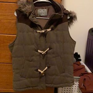 Women’s hoodie vest size L